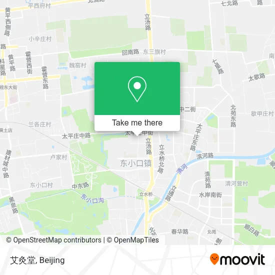 艾灸堂 map