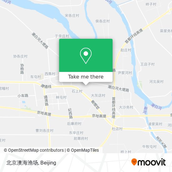 北京澳海渔场 map