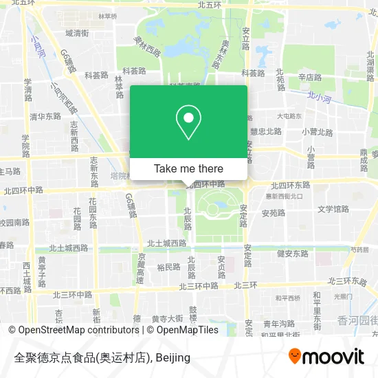全聚德京点食品(奥运村店) map