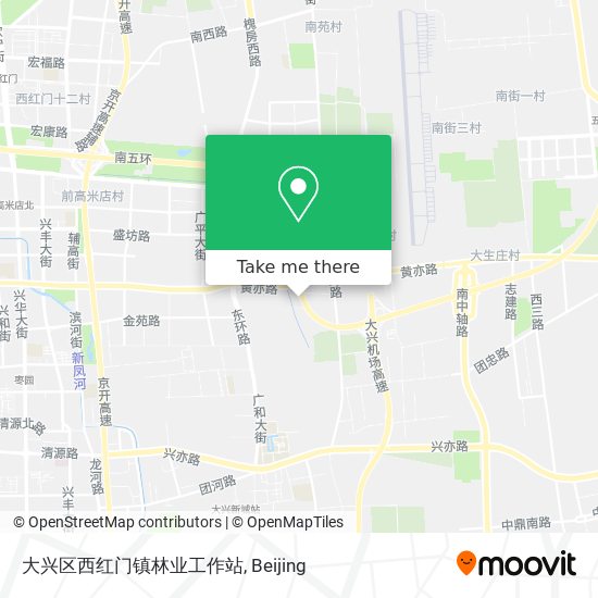 大兴区西红门镇林业工作站 map
