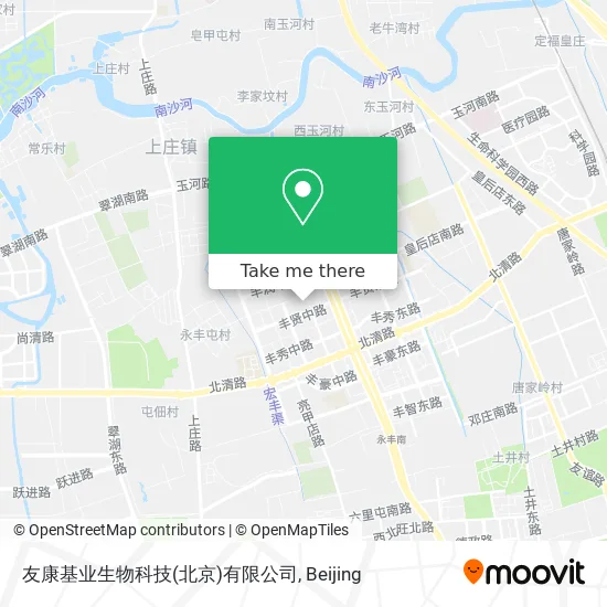 友康基业生物科技(北京)有限公司 map