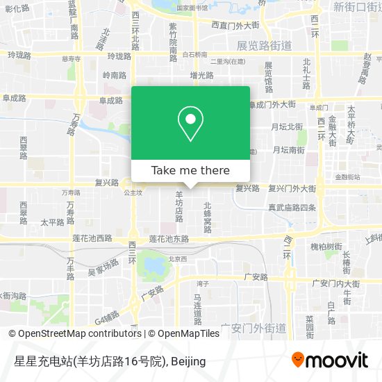 星星充电站(羊坊店路16号院) map
