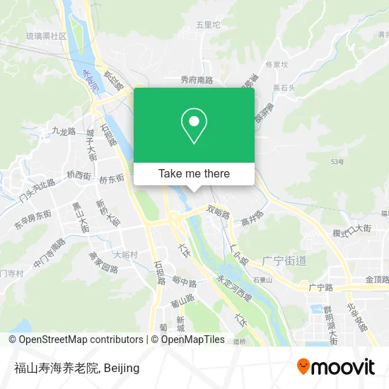 福山寿海养老院 map