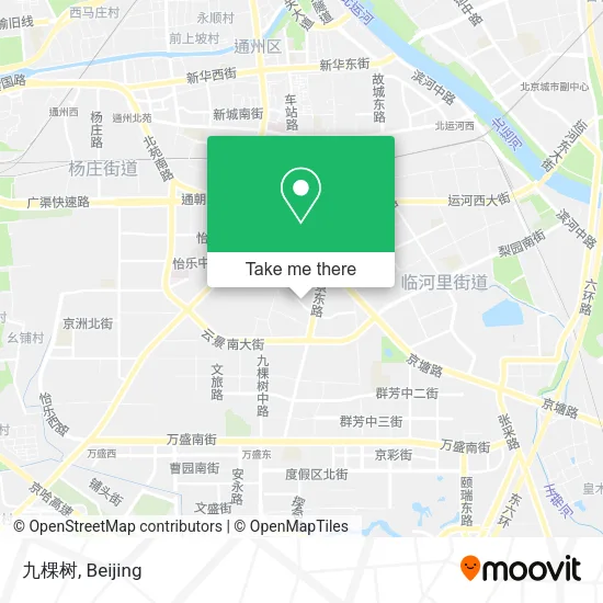 九棵树 map