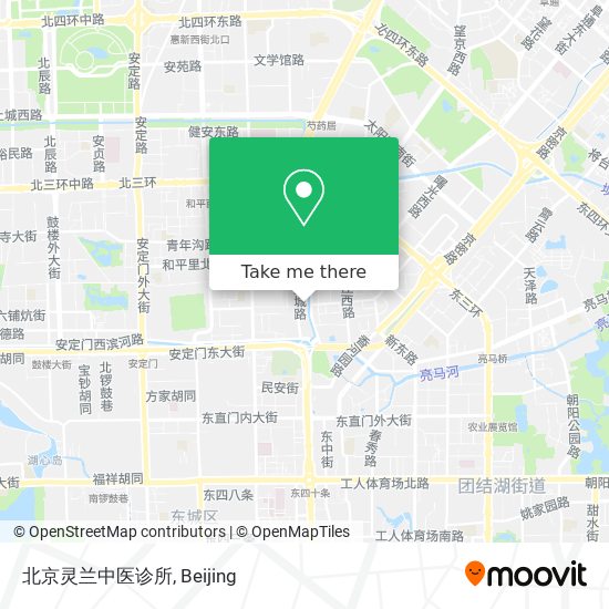 北京灵兰中医诊所 map