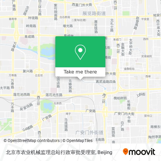 北京市农业机械监理总站行政审批受理室 map