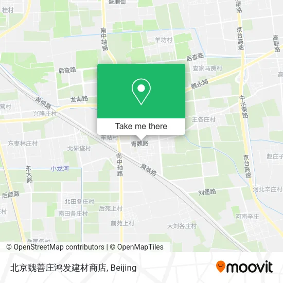 北京魏善庄鸿发建材商店 map