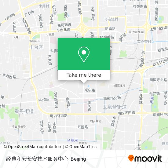 经典和安长安技术服务中心 map