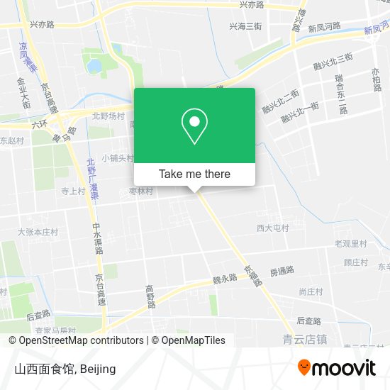 山西面食馆 map