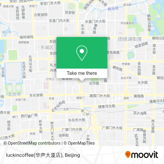 luckincoffee(华声大厦店) map