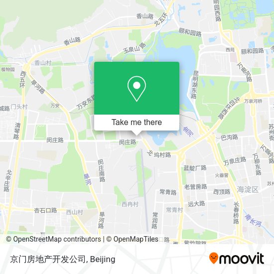 京门房地产开发公司 map