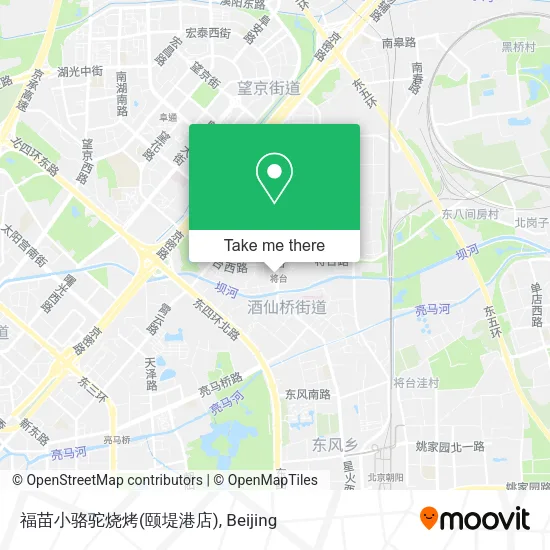 福苗小骆驼烧烤(颐堤港店) map