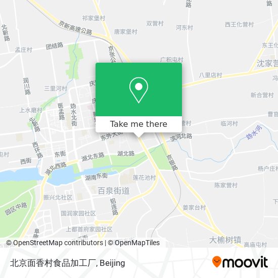 北京面香村食品加工厂 map