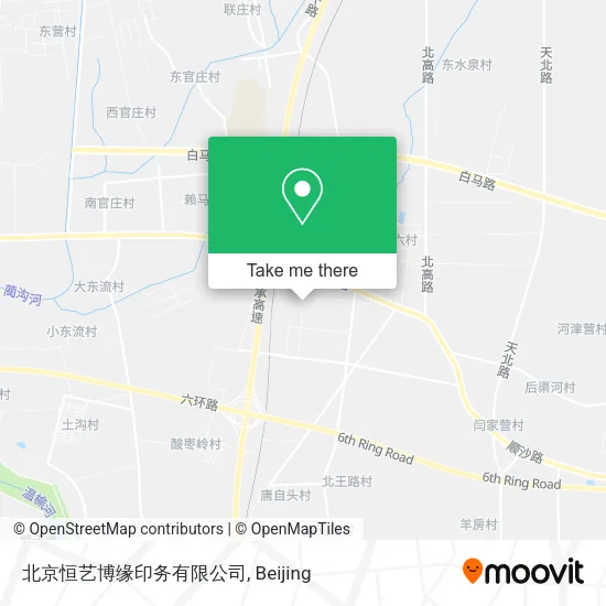 北京恒艺博缘印务有限公司 map