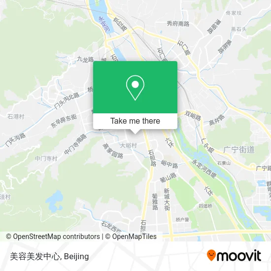 美容美发中心 map