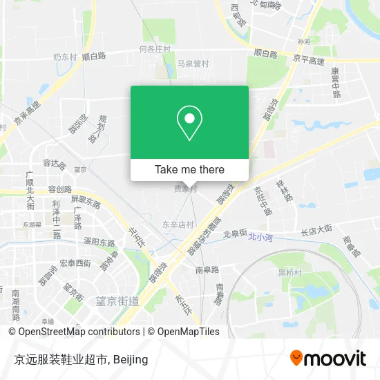 京远服装鞋业超市 map