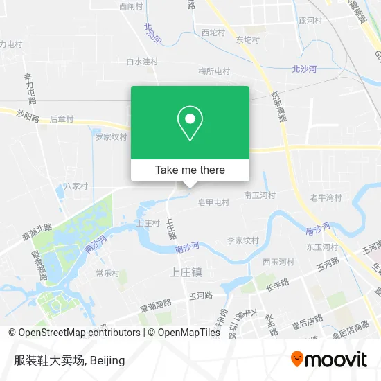 服装鞋大卖场 map