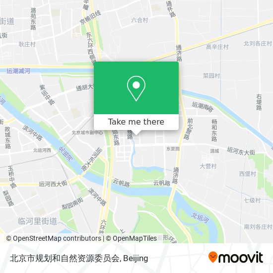 北京市规划和自然资源委员会 map