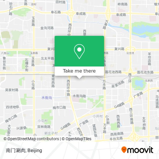 南门涮肉 map
