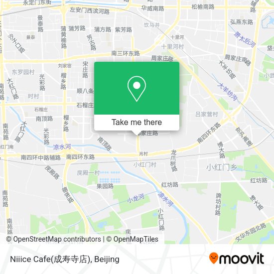 Niiice Cafe(成寿寺店) map