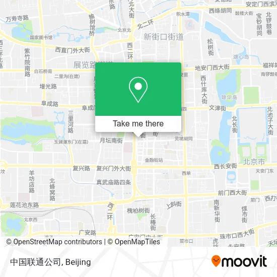 中国联通公司 map