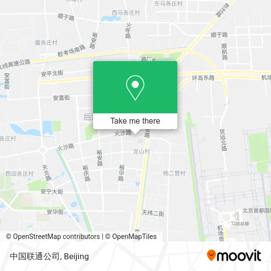 中国联通公司 map