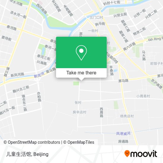 儿童生活馆 map