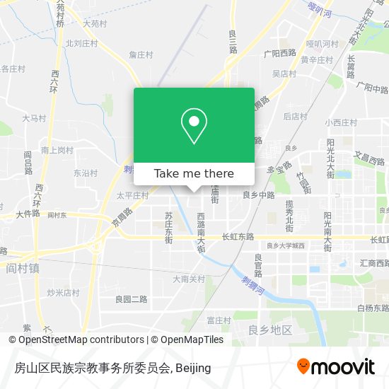 房山区民族宗教事务所委员会 map