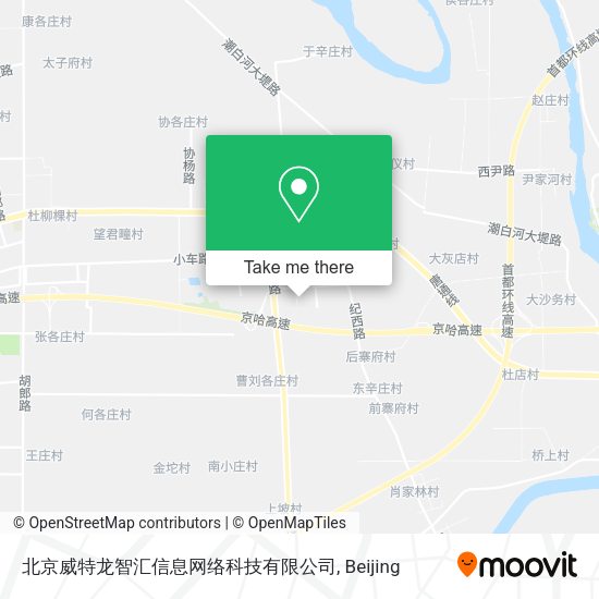 北京威特龙智汇信息网络科技有限公司 map