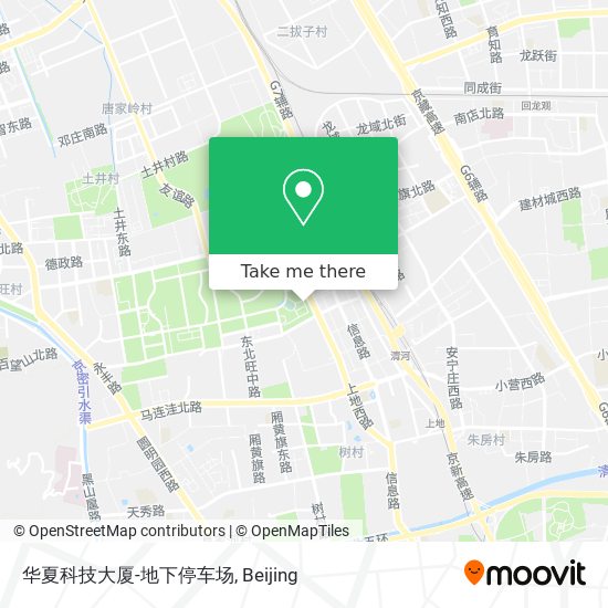 华夏科技大厦-地下停车场 map