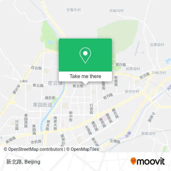 新北路 map