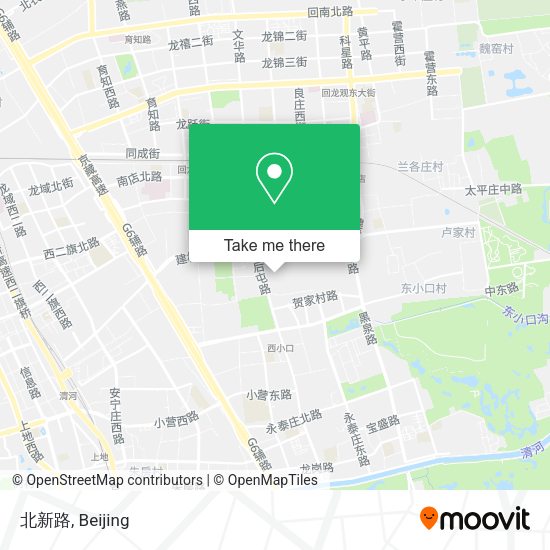 北新路 map