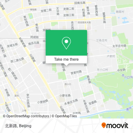 北新路 map