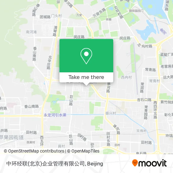 中环经联(北京)企业管理有限公司 map