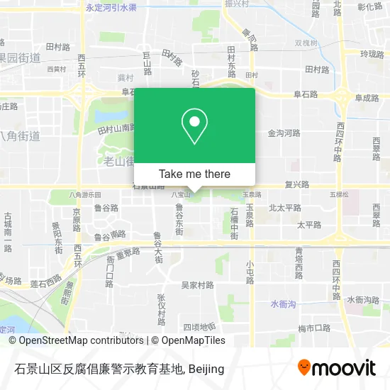 石景山区反腐倡廉警示教育基地 map