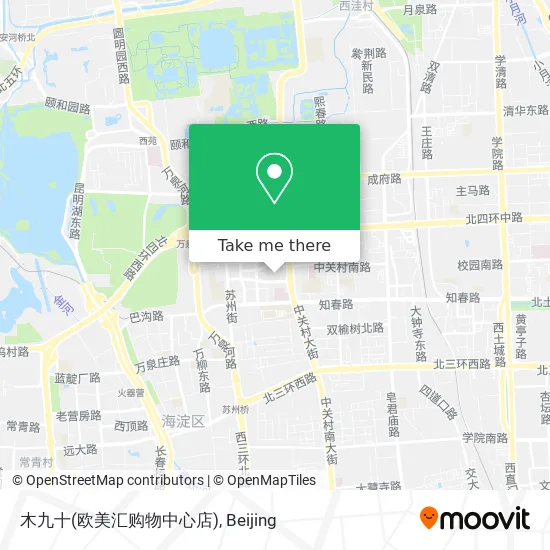 木九十(欧美汇购物中心店) map