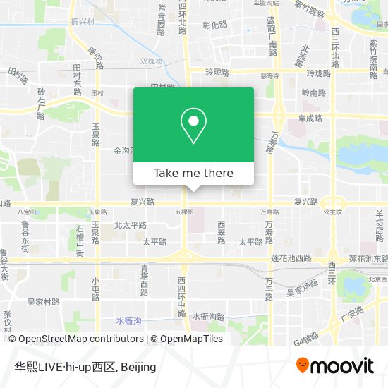 华熙LIVE·hi-up西区 map