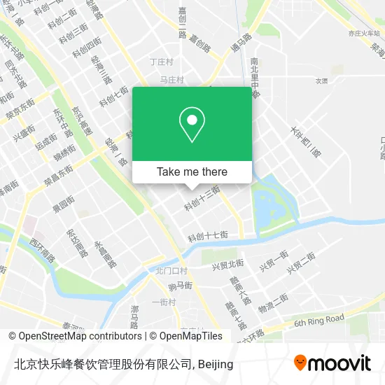 北京快乐峰餐饮管理股份有限公司 map