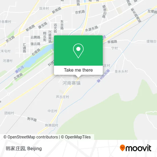 韩家庄园 map