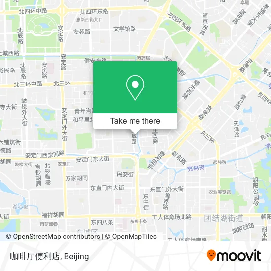 咖啡厅便利店 map