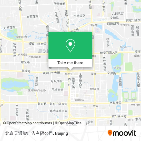 北京天通智广告有限公司 map