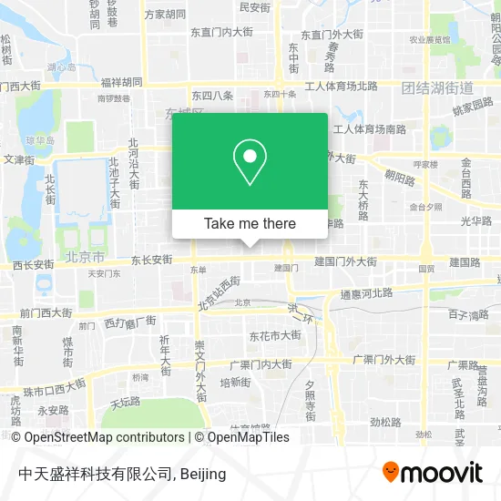 中天盛祥科技有限公司 map