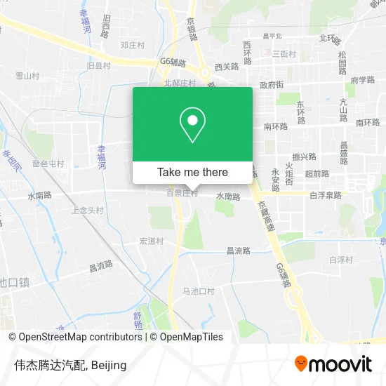 伟杰腾达汽配 map