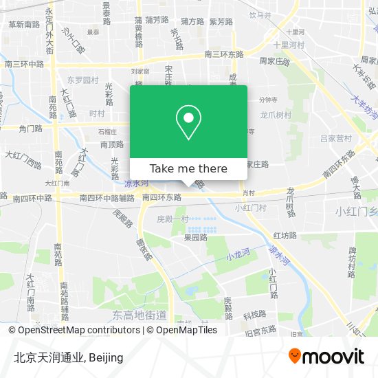 北京天润通业 map