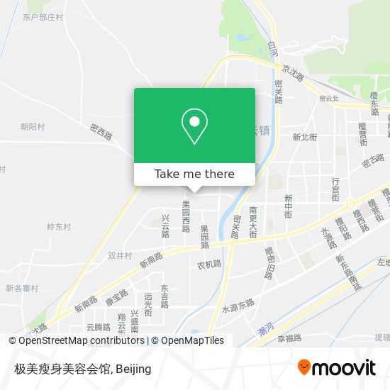 极美瘦身美容会馆 map