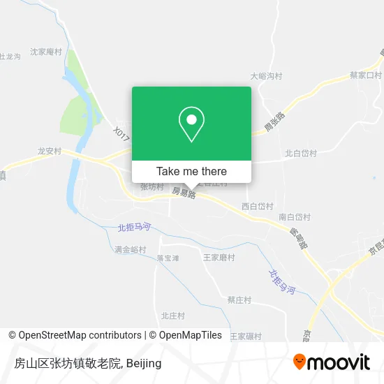房山区张坊镇敬老院 map