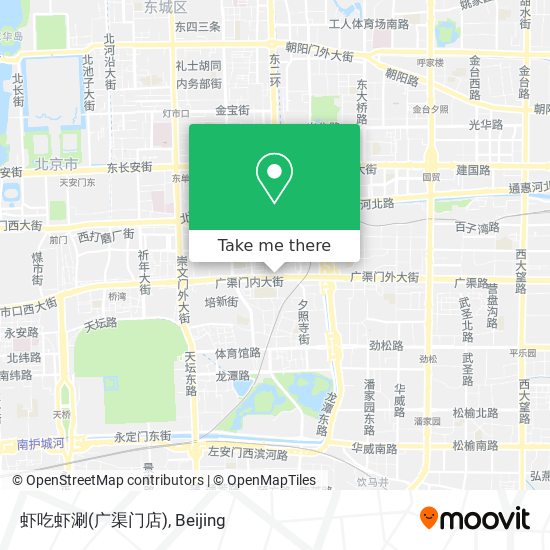 虾吃虾涮(广渠门店) map