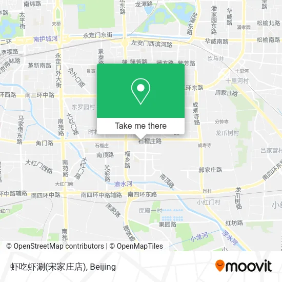 虾吃虾涮(宋家庄店) map