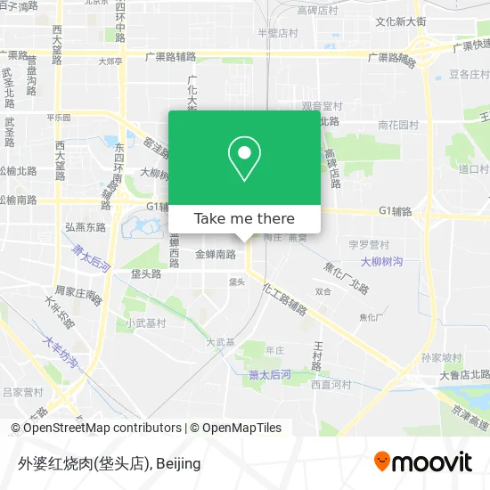 外婆红烧肉(垡头店) map