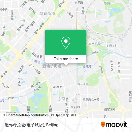 迷你考拉仓(电子城店) map